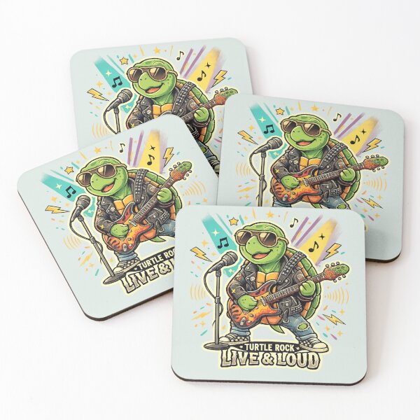 Item preview, Live & Loud Rock Turtle designed and sold by Safe Haven Pets.