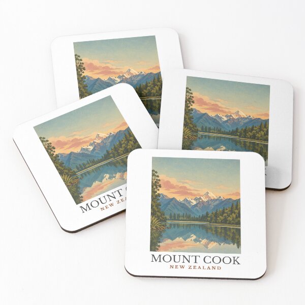 Artikelvorschau, Mount Cook – Neuseeland entworfen und verkauft von GoodOldVintage.