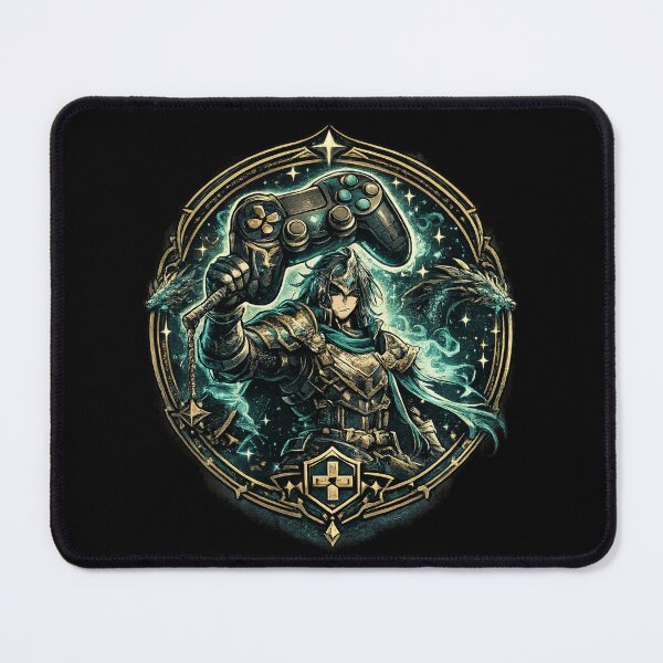Item preview, Fantasy Warrior Game Controller Neon - RPG Gaming designed and sold by irfanshikh.