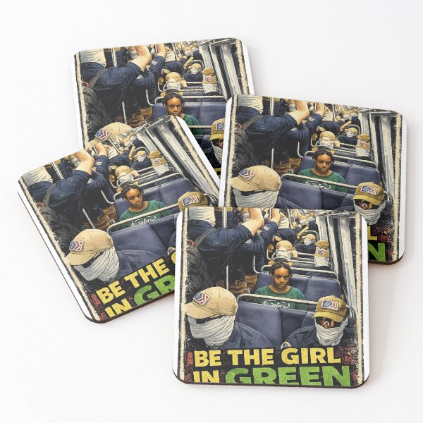 Item preview, Be the Girl in Green DC Metro Bus July 4, 2026 designed and sold by gillys.