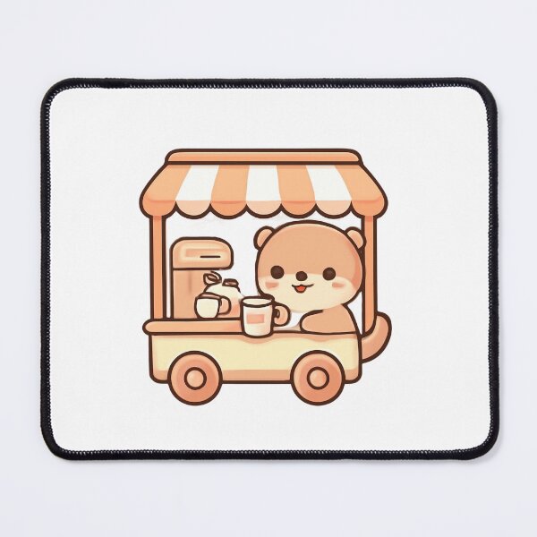 Item preview, Otter Coffee Cart designed and sold by foryouandyours.