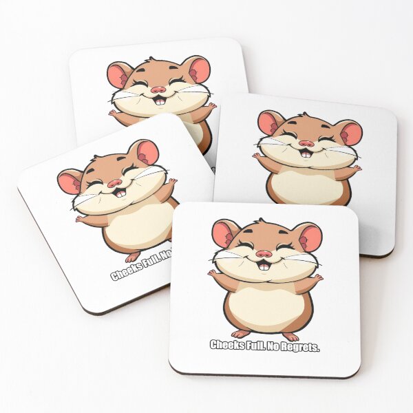 Item preview, Hamster - Cheeks Full No Regrets - Funny Hamster Gift designed and sold by pawdrops.