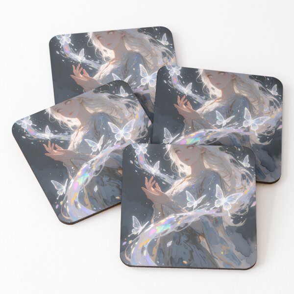 Item preview, Butterflies Familiar — Radiant Crystalline Spirit designed and sold by BubbleCutie.