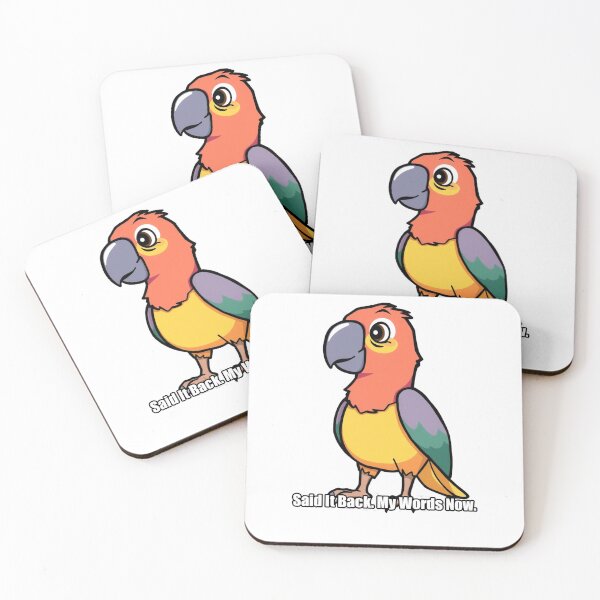 Item preview, Parrot - Said It Back My Words Now - Funny Parrot Gift designed and sold by pawdrops.