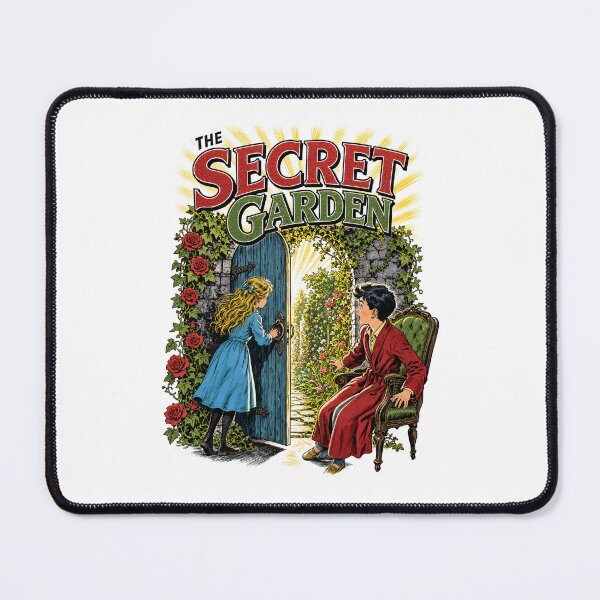 Item preview, The Secret Garden Vintage Comic Book Pop Art Opening Door designed and sold by Fenay Designs.
