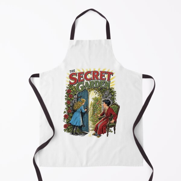 Item preview, The Secret Garden Vintage Comic Book Pop Art Opening Door designed and sold by Fenay Designs.