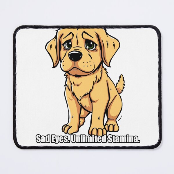 Item preview, Golden Retriever - Sad Eyes Unlimited Stamina - Funny Golden Gift designed and sold by pawdrops.