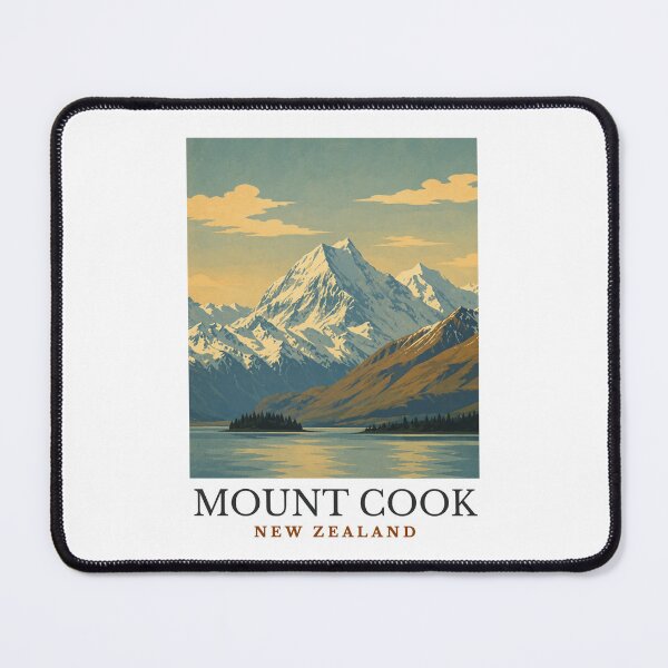 Item preview, Mount Cook - New Zealand designed and sold by GoodOldVintage.