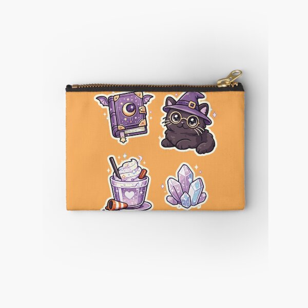 Item preview, Kawaii Witchy Magic Potion Cat and Spellbook Vector Art designed and sold by AbderraimArt.