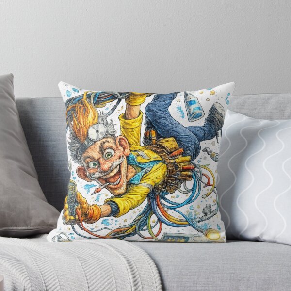 Item preview, Electricista gracioso designed and sold by AlexLineArt.