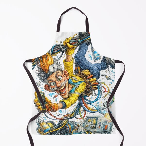 Item preview, Funny Electrician designed and sold by AlexLineArt.