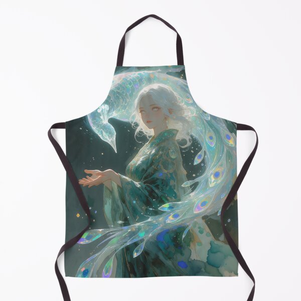 Item preview, Peacock Familiar — Radiant Crystalline Spirit designed and sold by BubbleCutie.