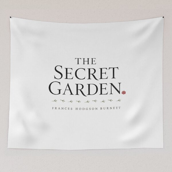 Item preview, The Secret Garden Minimalist Typography Bird Footprints Rose designed and sold by Fenay Designs.