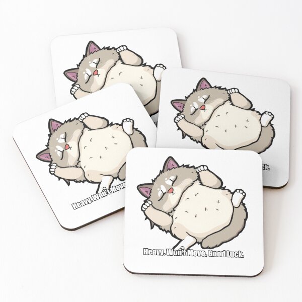 Item preview, Ragdoll - Heavy Won't Move Good Luck - Funny Ragdoll Gift designed and sold by pawdrops.