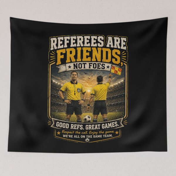 Item preview, Referees Are Friends designed and sold by Dad Duty Designs.