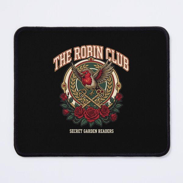 Item preview, The Robin Club Secret Garden Readers Varsity Collegiate Badge designed and sold by Fenay Designs.