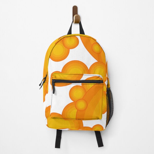 Item preview, 70s Retro Orange Circles Bubble Pattern Design designed and sold by pASob-dESIGN.