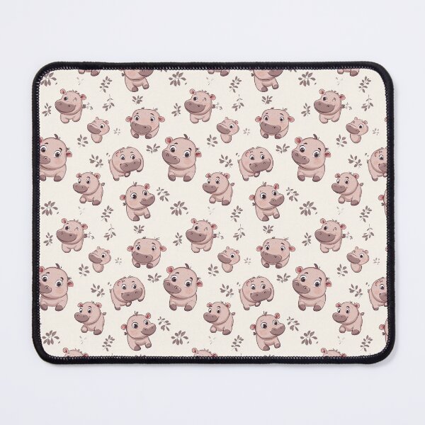 Item preview, Baby Hippo Pattern designed and sold by Pixel-Lair.