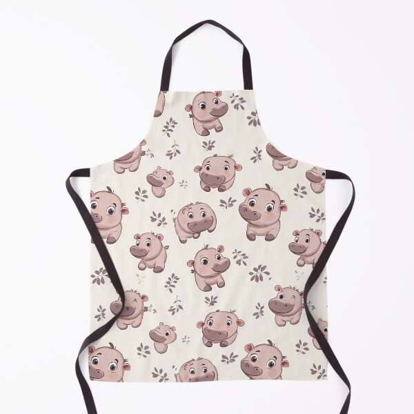 Item preview, Baby Hippo Pattern designed and sold by Pixel-Lair.