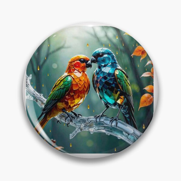Item preview, Harmony Beyond Nature Love Birds designed and sold by Helios Be. Lavsh.