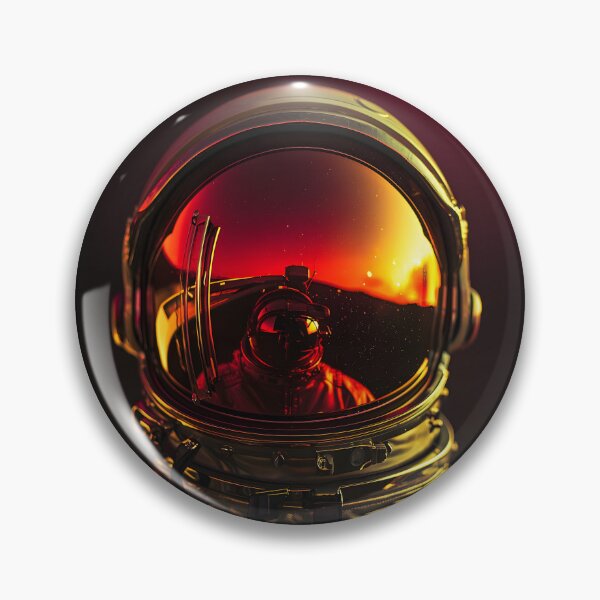 Item preview, 3d Render Of Vintage Astronaut Helmet designed and sold by Checho30.