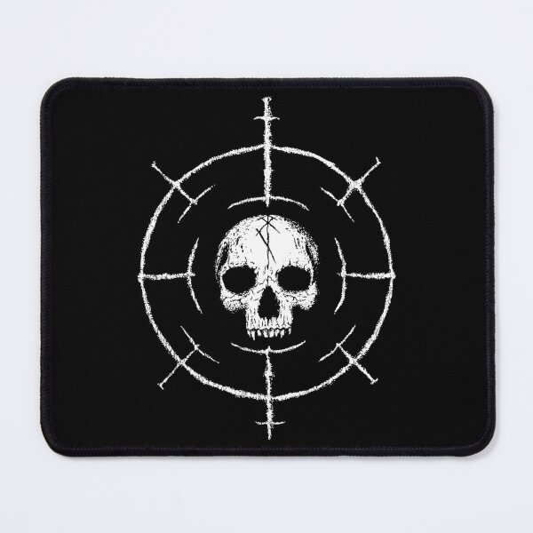 Item preview, Valr’s Sigil: Nordic Skull of the Slain Ink Drawing designed and sold by surmind.