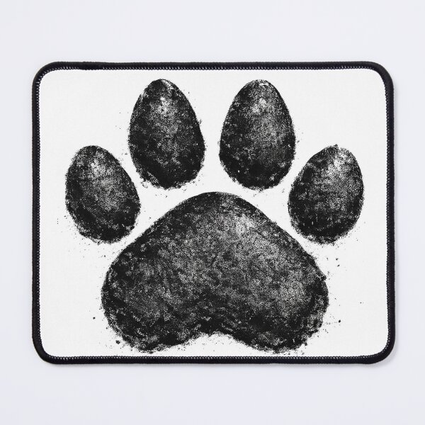 Item preview, Dog Paw Print - Simple Ink Print Dog Lover Design designed and sold by ArtsyDog42.