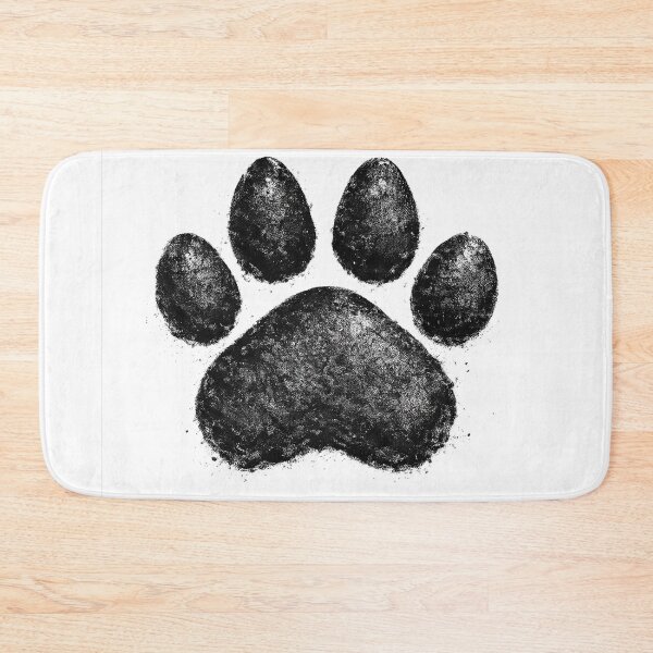Item preview, Dog Paw Print - Simple Ink Print Dog Lover Design designed and sold by ArtsyDog42.