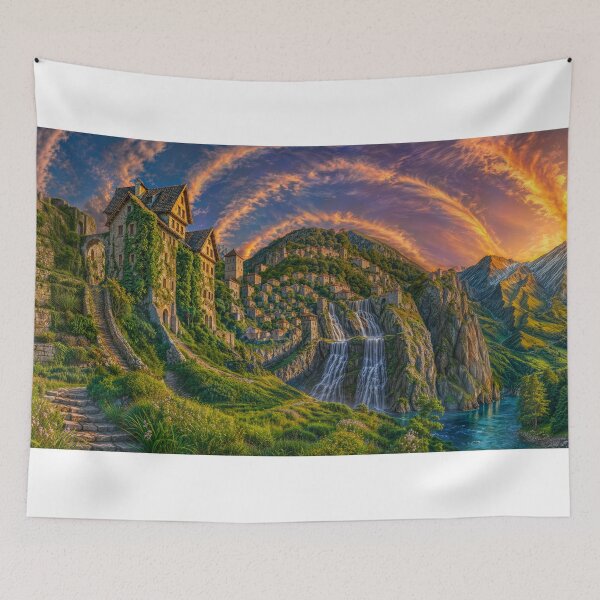 Item preview, Hypnotic Landscape  designed and sold by BubaArt.