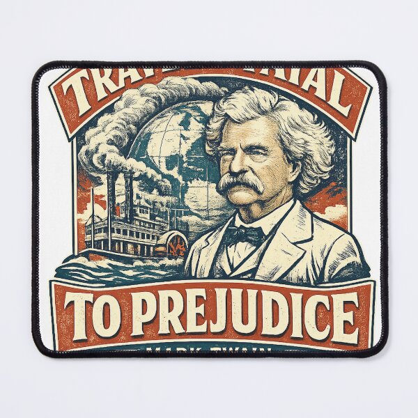 Item preview, The Innocents Abroad designed and sold by The Past in Threads.