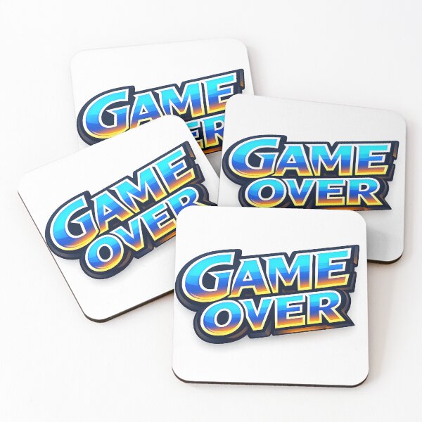 Item preview, game over designed and sold by Black-White-art.