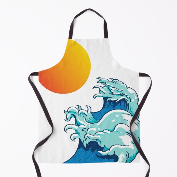 Item preview, Wave and sunset designed and sold by Fajar Raharjo.