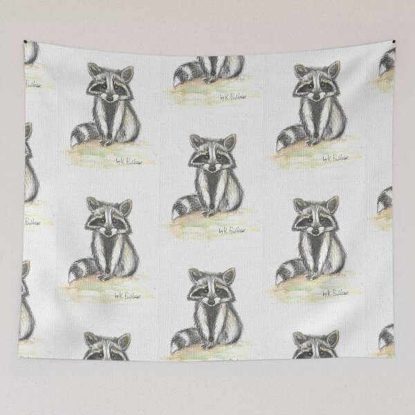 Item preview, Racoon designed and sold by Kathryn Bullock.