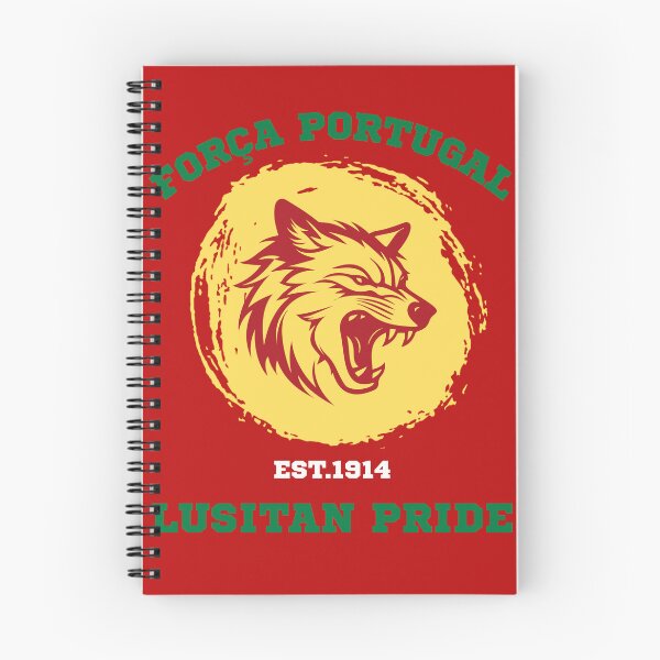 Item preview, Forca Portugal Wolf Football Fan Graphic designed and sold by WildTrace.