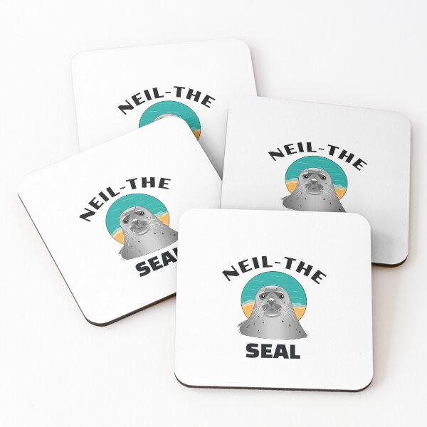 Item preview, Pegatina de Neil la foca designed and sold by Amituniqart.
