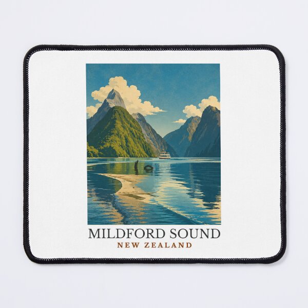 Item preview, Mildford Sound - New Zealand designed and sold by GoodOldVintage.