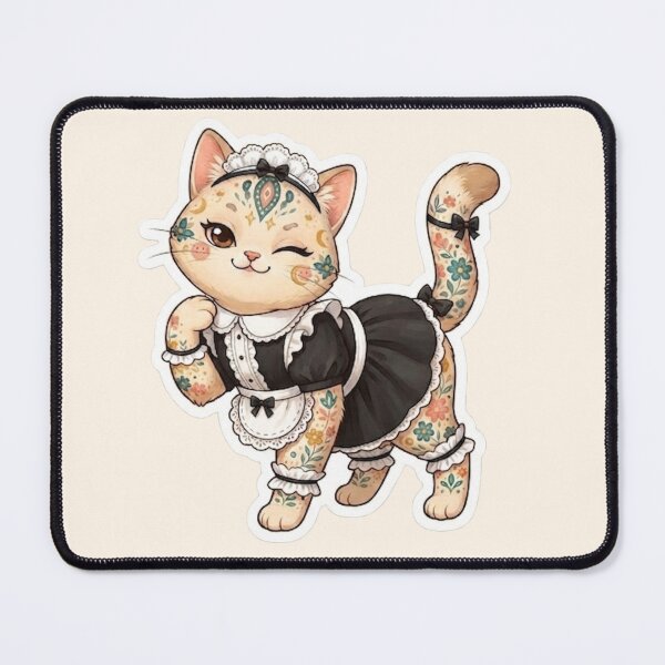 Item preview, Kawaii Maid Cat designed and sold by Iampoji.