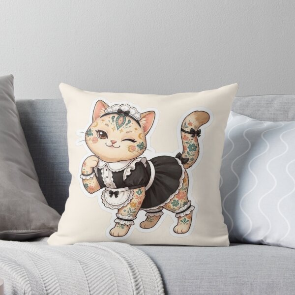 Item preview, Kawaii Maid Cat designed and sold by Iampoji.