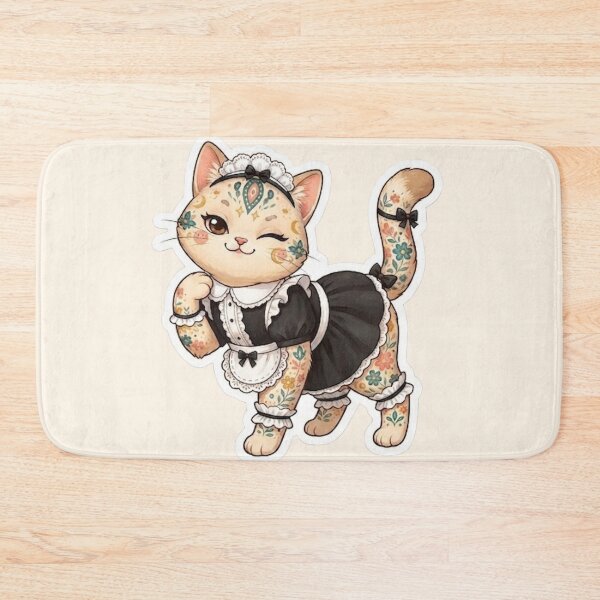 Item preview, Kawaii Maid Cat designed and sold by Iampoji.