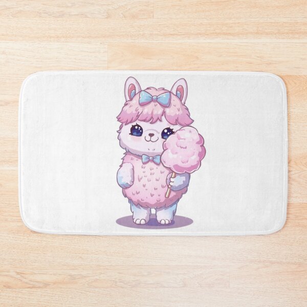 Item preview, Cute Cotton Candy Alpaca Kawaii Sticker | Pastel Alpaca Gift designed and sold by Stylestickers55.