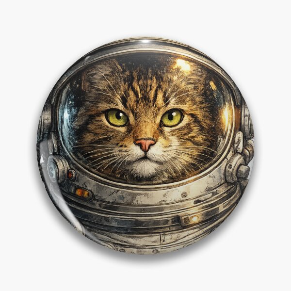 Item preview, Astronaut cat designed and sold by DreamCloths12.
