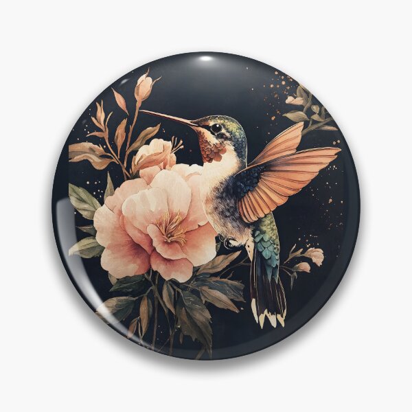 Item preview, 3d Render Of Watercolor Hummingbird designed and sold by Checho30.