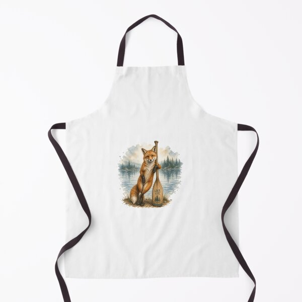 Item preview, Lake Life Fox In Rowboat Summer Water Adventure designed and sold by AQUILAKREO.
