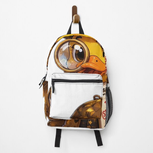 Item preview, Cute Detective Duck with Magnifying Glass designed and sold by DailyDoodlesBySumbul.