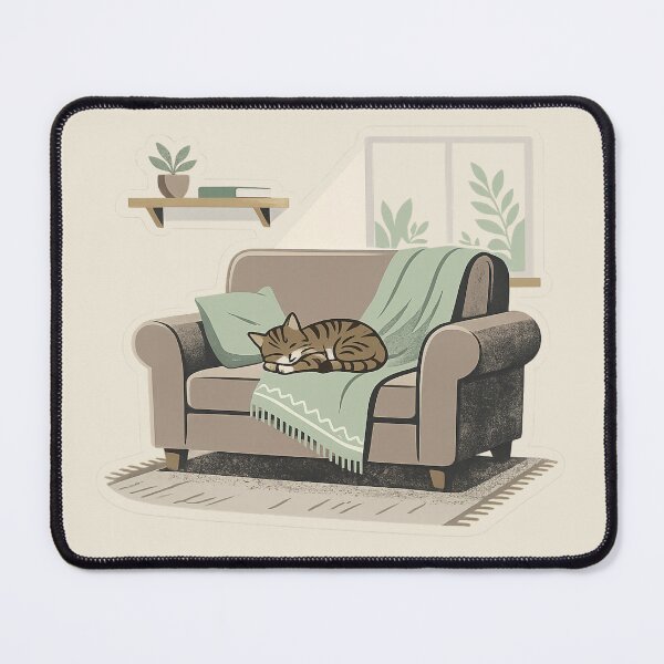 Item preview, Cozy Sleeping Cat designed and sold by Safe Haven Pets.