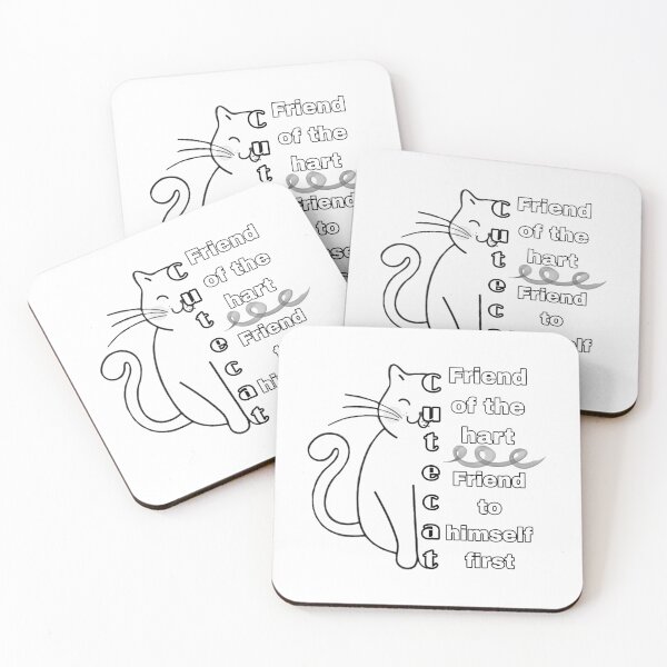 Item preview, Cute Cat Minimalist Line Art Quote designed and sold by MennaAllah12.