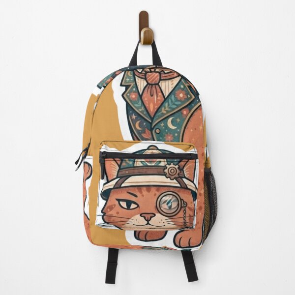 Item preview, Steampunk Cat Sticker designed and sold by Iampoji.