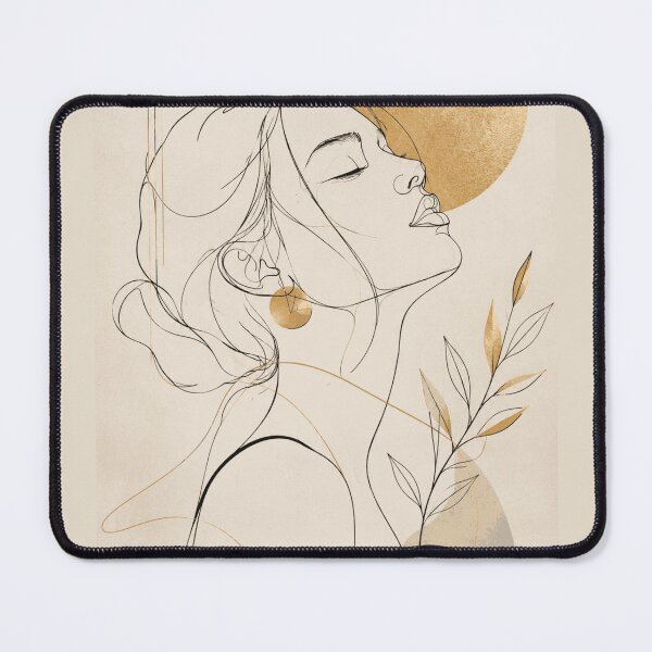 Item preview, Minimalist Line Art Portrait designed and sold by JalwaWear.