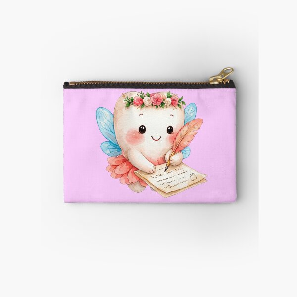 Item preview, Cute Tooth Fairy Writing a Letter | Watercolor Fairy Tooth designed and sold by Mommy-Smile.