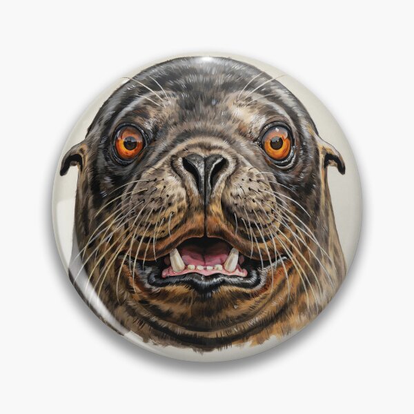 Item preview, Fine! I'm Fine! Evil Seal Meme | Funny Sarcastic Animal Face Graphic designed and sold by just-quotes.